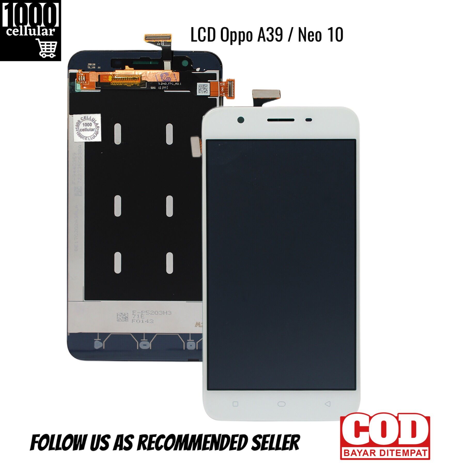 LCD Touchscreen Oppo A39 Kualitas Terbaik / lcd oppo a39 / 1000 ...
