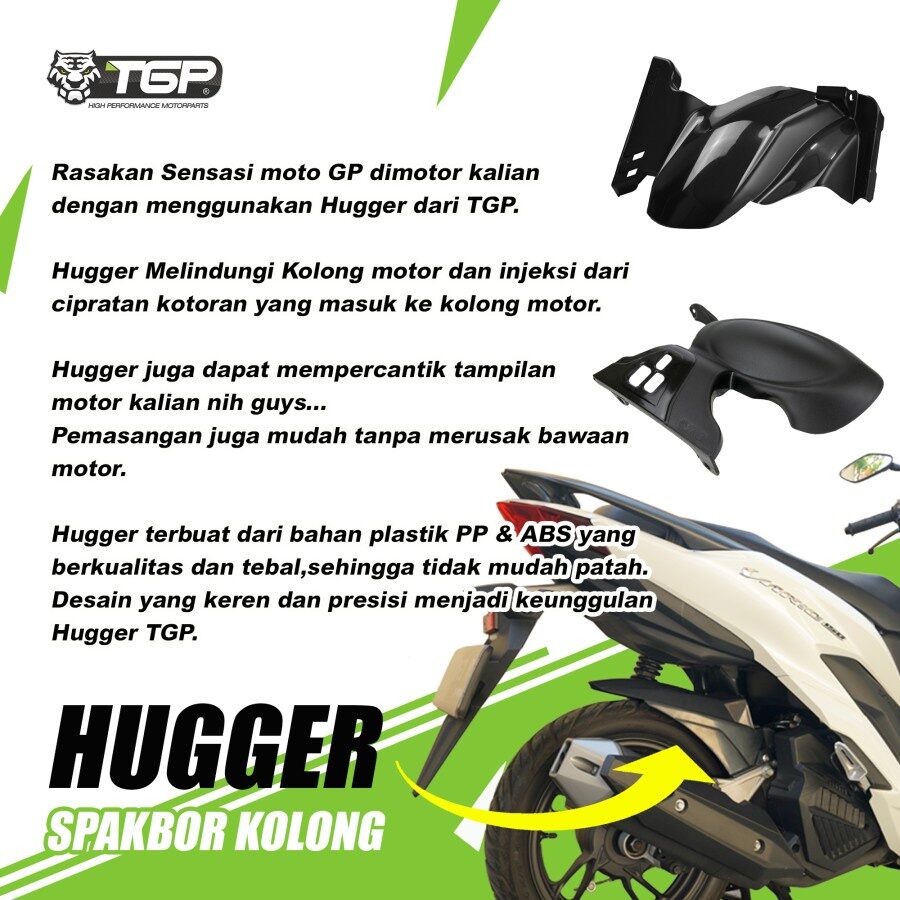 Hugger yamaha mio gravis & yamaha mio gear 125