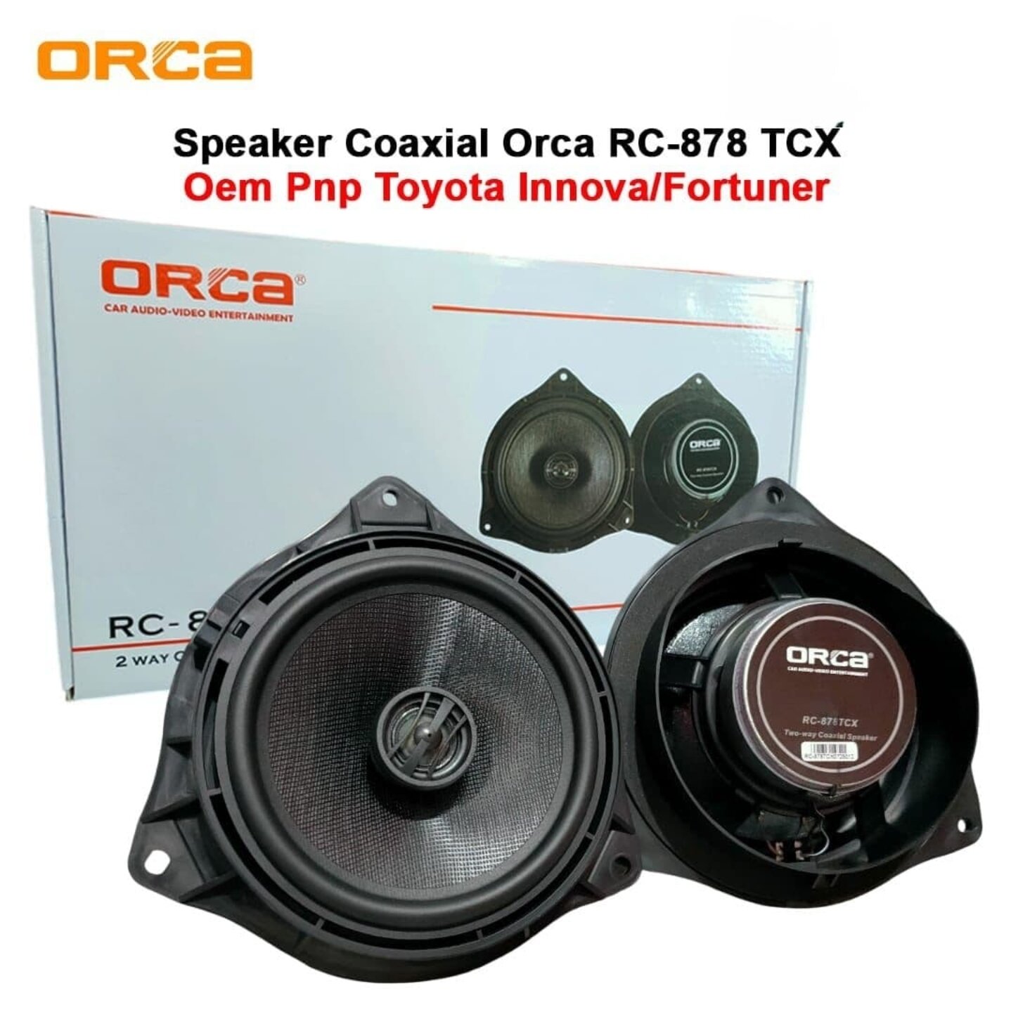 Speaker Coaxial Oem Pnp Toyota Orca RC-878 TCX Harga 595,000 rupiah*Gratis Ongkir