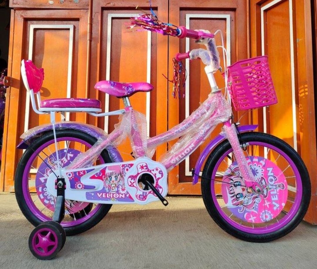 Sepeda mini anak-anak roda empat 16 inchi Harga 460,000 rupiah*Gratis Ongkir
