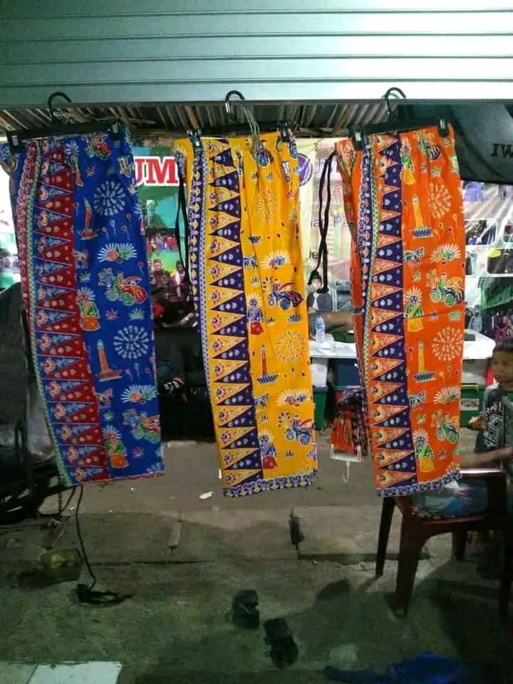 Celana Pangsi Betawi Motif Ondel-Ondel. | Lazada Indonesia