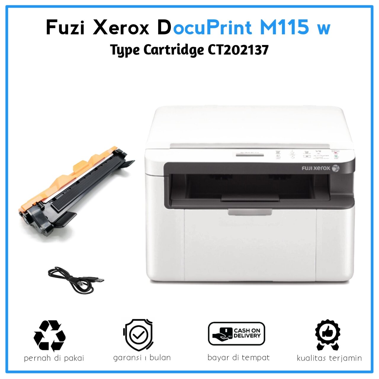 Printer Docuprint M115w Fuji Xerox Docuprint P115w