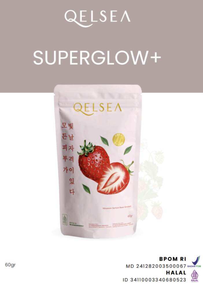 [ SUPER SELLER ] QBAST QELSEA SUPER GLOW COLLAGEN DRINK MINUMAN KOLAGEN ...