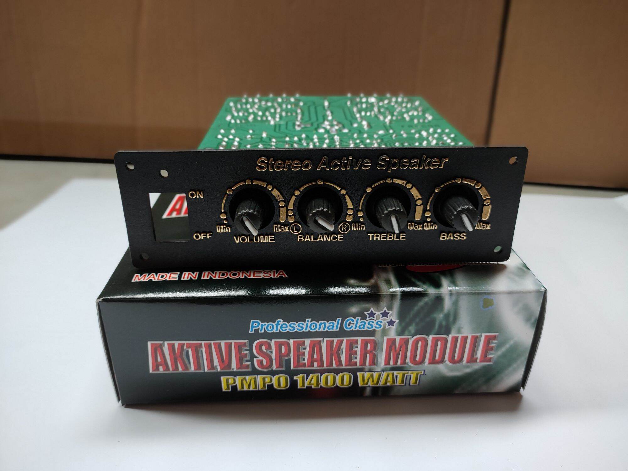 kit power amplifier speaker aktif stereo 1400w pmpo Lazada Indonesia
