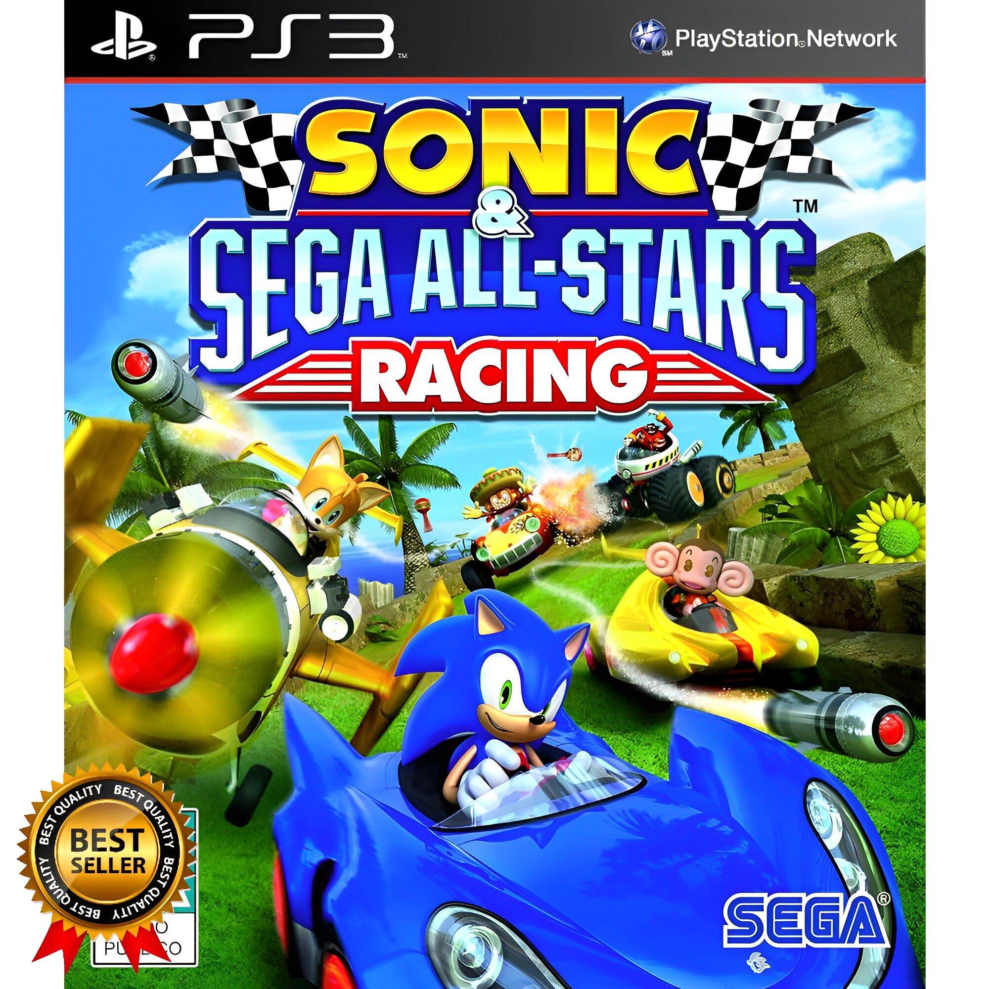 Game PS3 Sonic SEGA All Stars Racing Flashdisk Game PS3