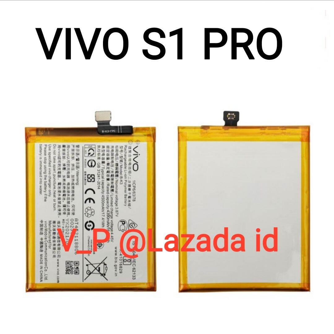 Baterai VIVO S1 PRO 1920 - Battery Batre Batrei Batere Batrai Tanam HP