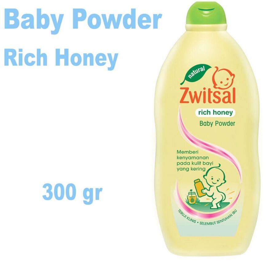Bedak Zwitsal Natural Rich Honey 300gram