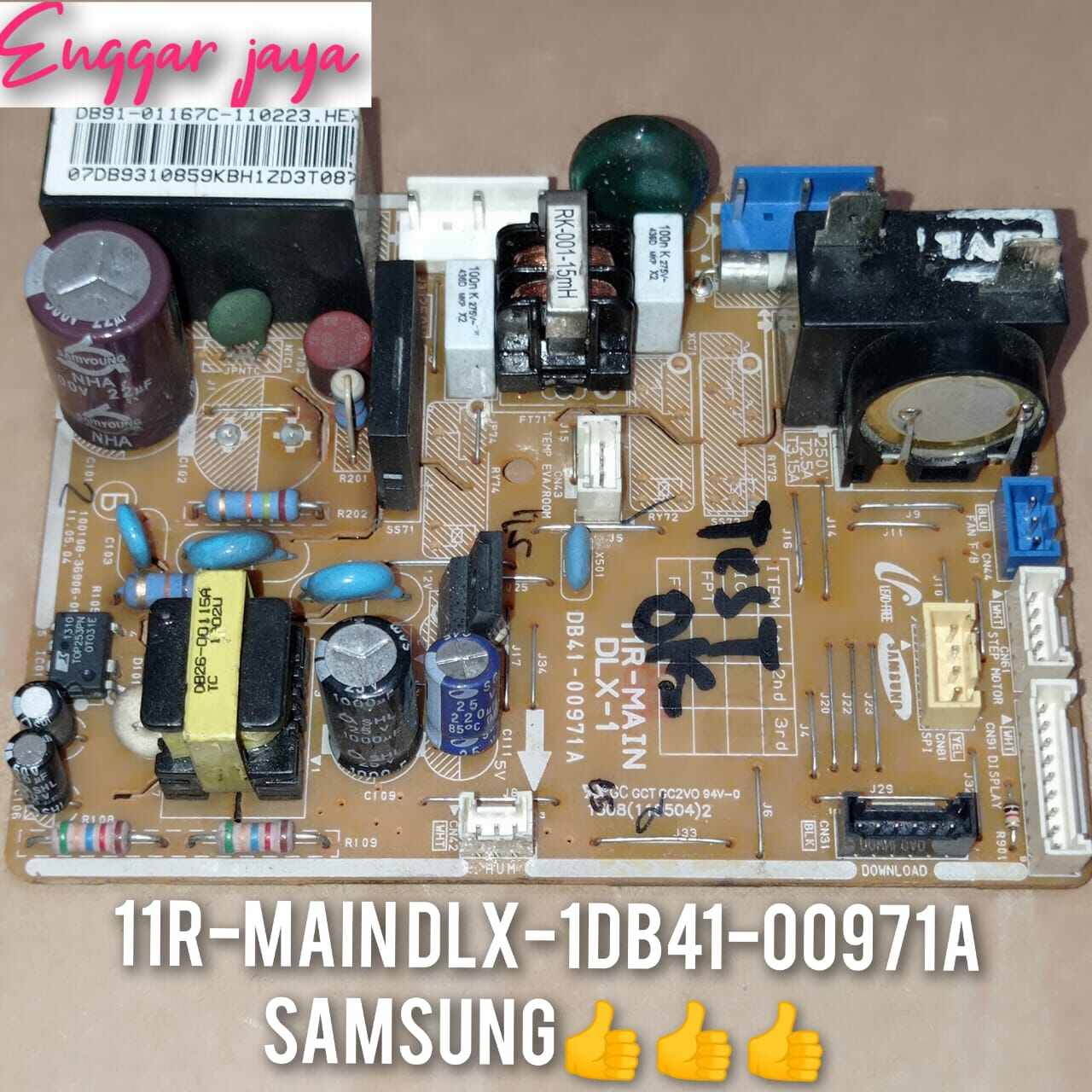 MODUL PCB AC SAMSUNG 11R-MAIN DLX-1 DB41-00971A ORI COPOTAN NORMAL ...