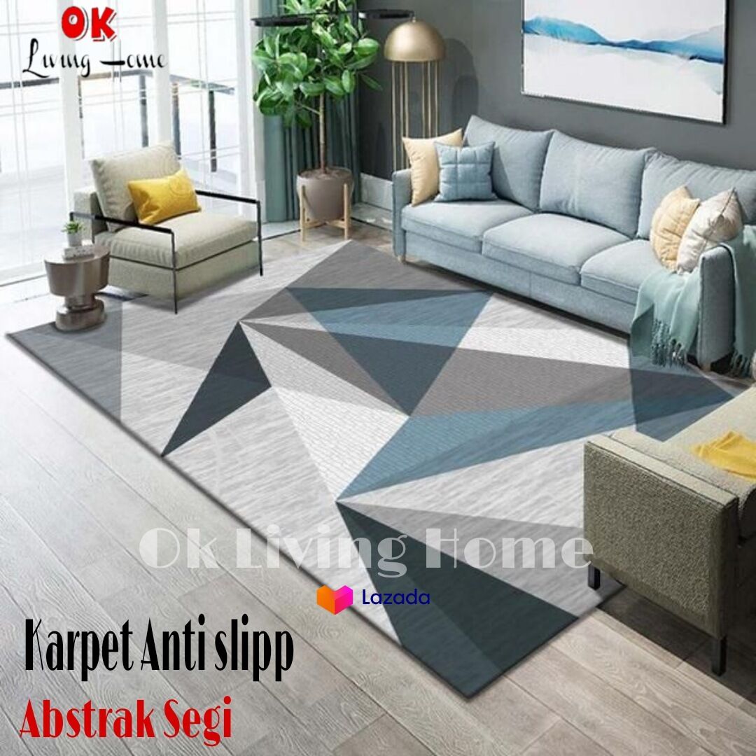 karpet permadani karpet abstrak 160 x 210