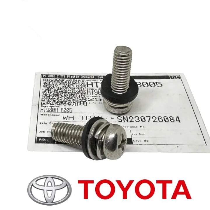 BAUT 12 OBENG DOBELE RING M8X25 STENLISH BAUD FRAME PREM KACA TOYOTA HARTOP LANDCUISER DLL + RING KARET HDX Harga 20,000 rupiah*Gratis Ongkir