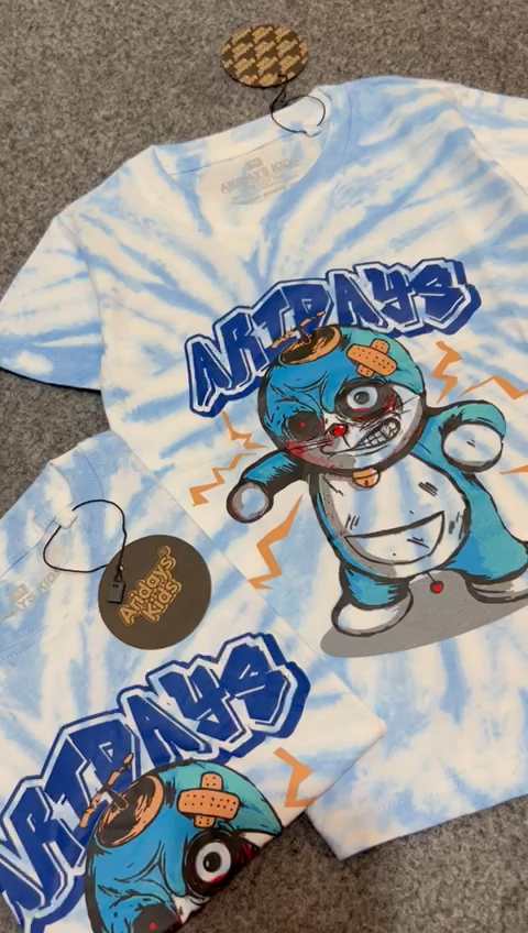 KAOS TYE DYE ANAK USIA 1-12 TAHUN UNISEX BY ARIDAYS