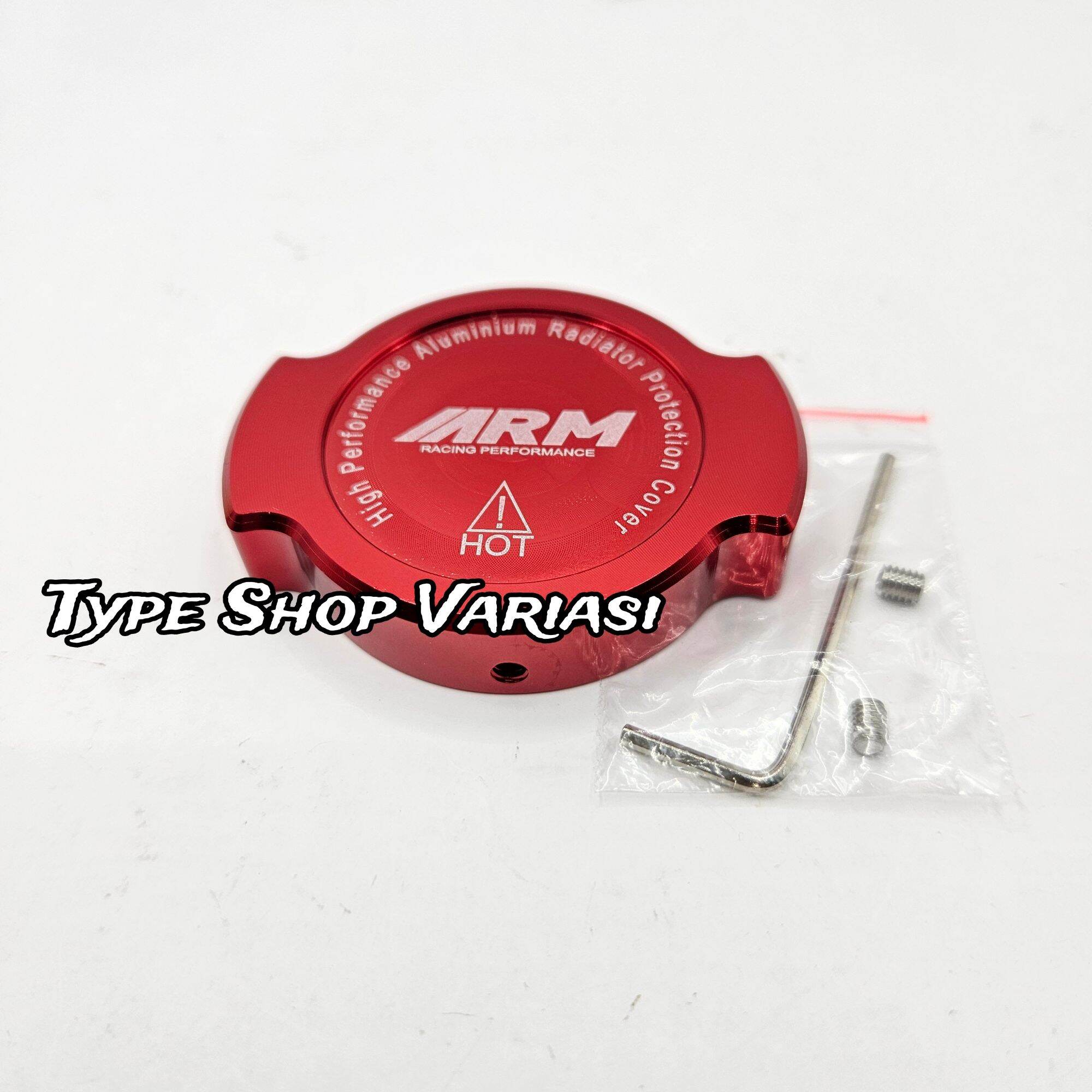 Radiator Cap Full Cnc ARM RACING Original / Tutup Radiator ARM RACING ...
