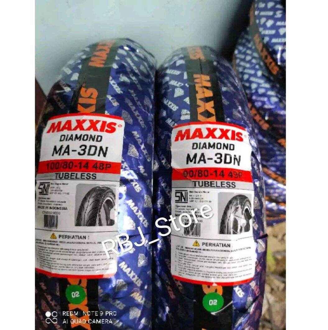 Paket Ban Maxxis Tubles Matic Diamond Dan Ring Free Pentil Lazada Indonesia