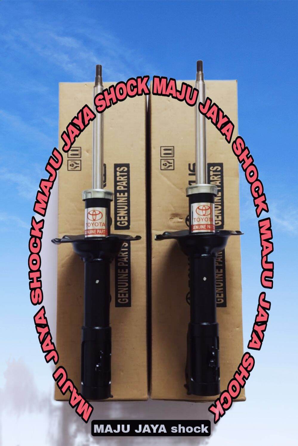 shockbreaker shock absorber vios old depan Harga 900,000 rupiah*Gratis Ongkir