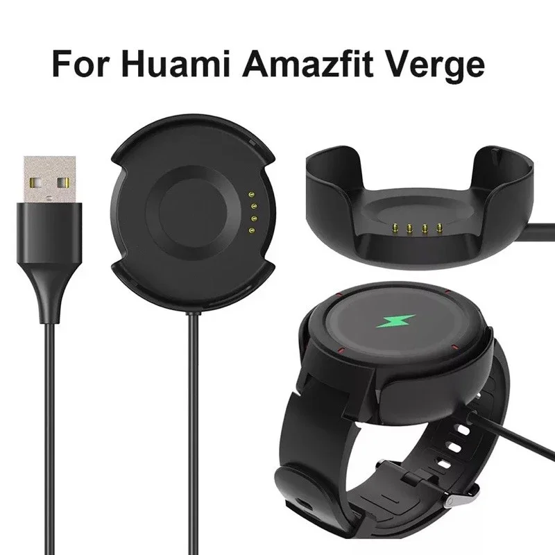 Charger Amazfit Verge Kabel USB Charger Docking Smart Watch Huami - Main Image