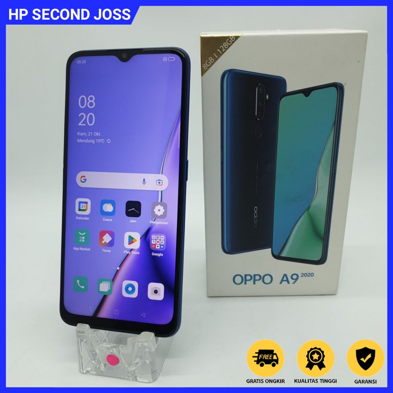 spesifikasi oppo a9 2020 ram 8 128 second