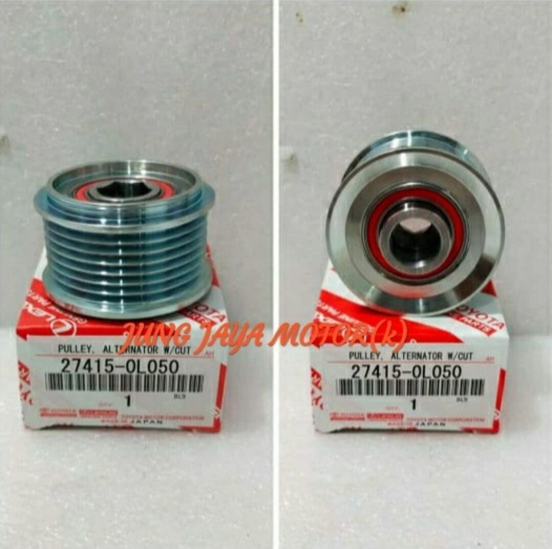 Pully alternator hilux revo/innova reborn/fortuner vrz Harga 350,000 rupiah*Gratis Ongkir