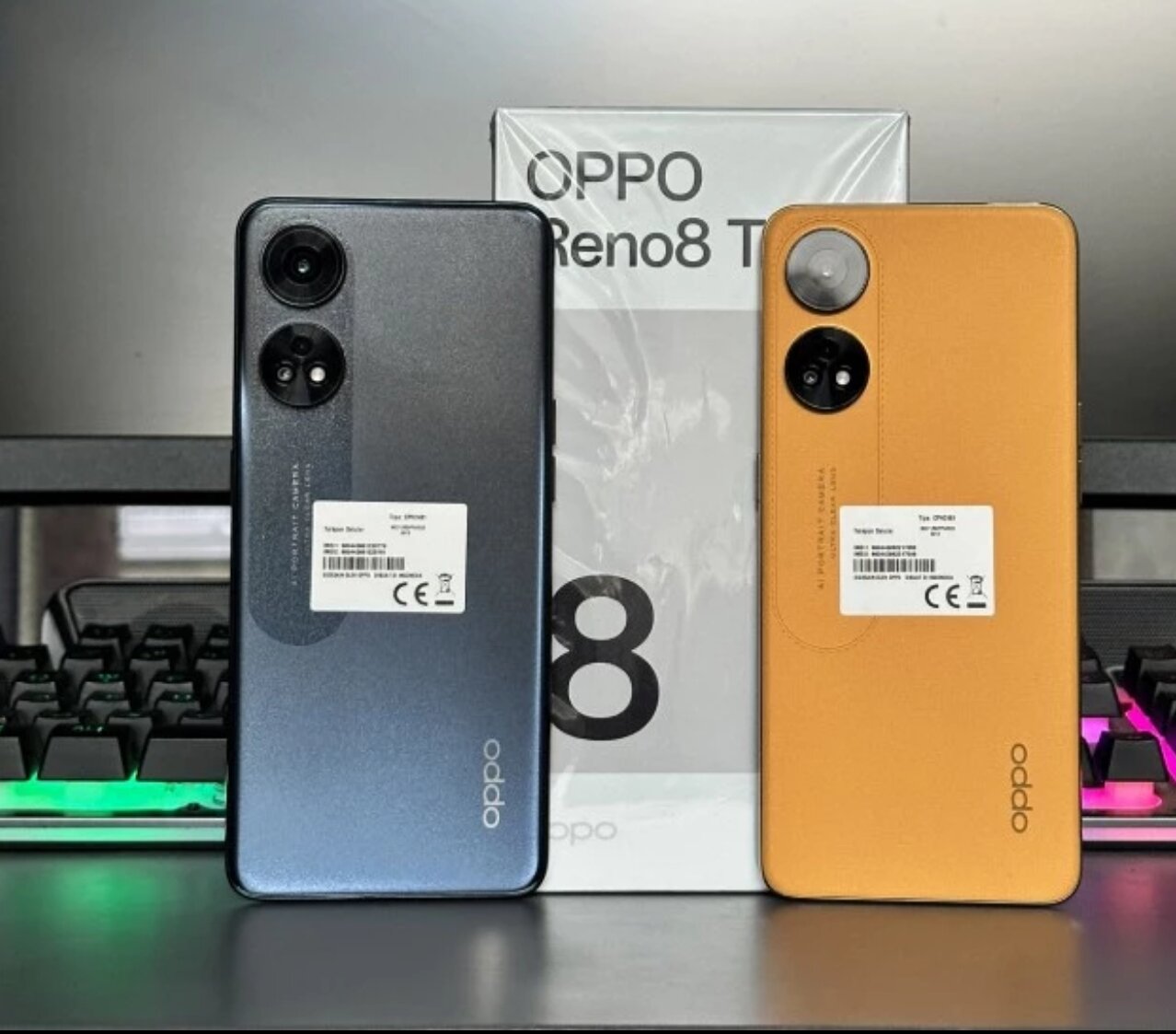 OPPO RENO 8T RAM 8/256 Gb Kumplit Harga  2,650,000 Ringgit*Penghantaran Percuma