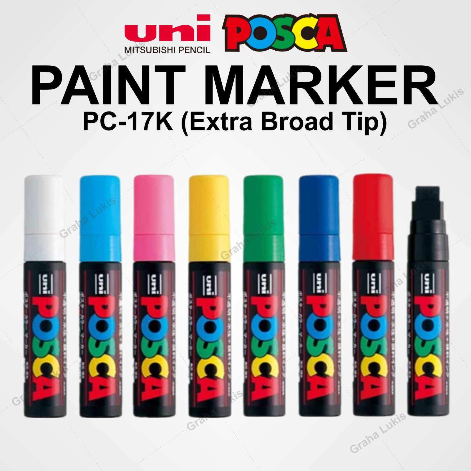 Uni Posca Paint Marker PC-17K Extra Broad Tip Marker Cat