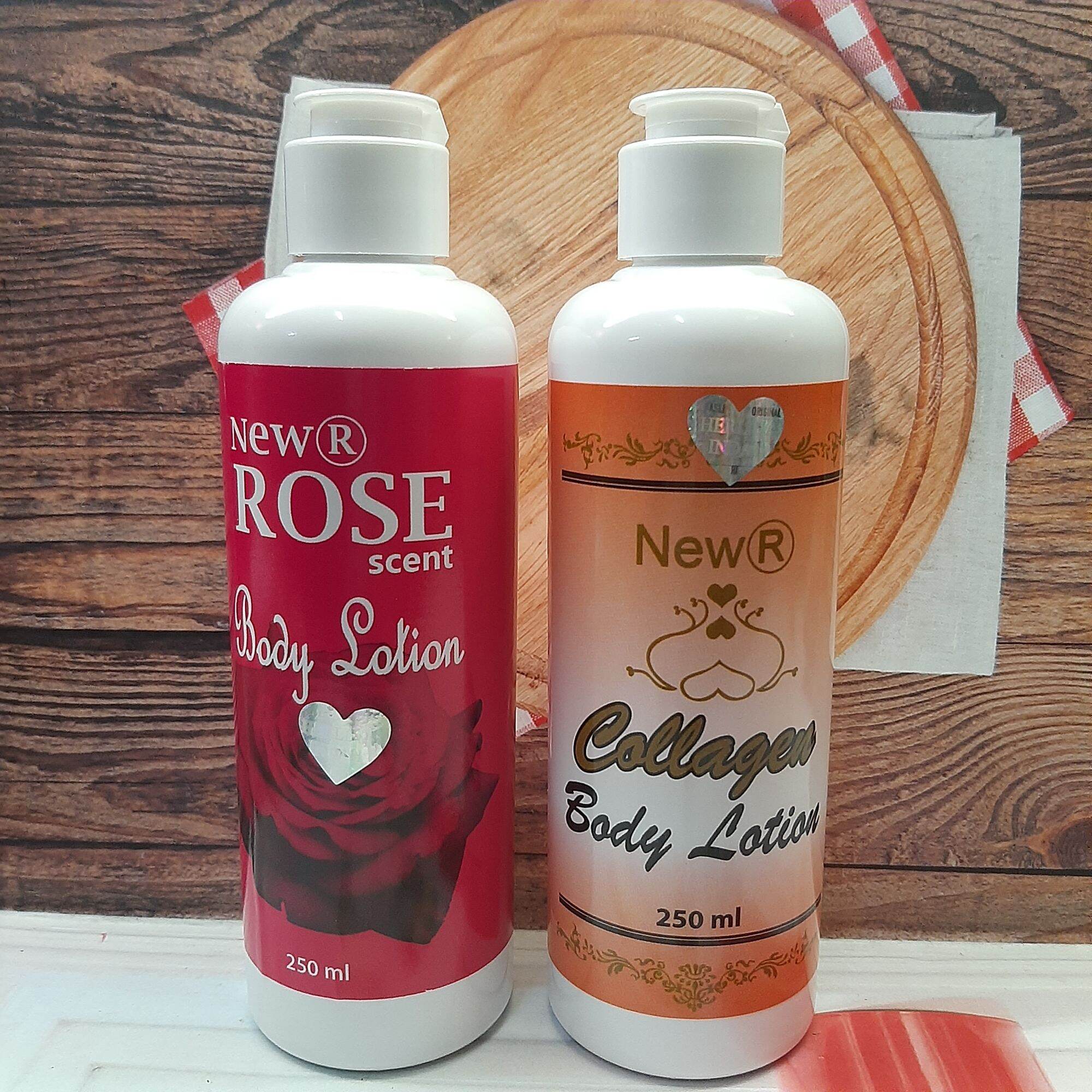 collagen body lotion // body lotion rose Lazada Indonesia