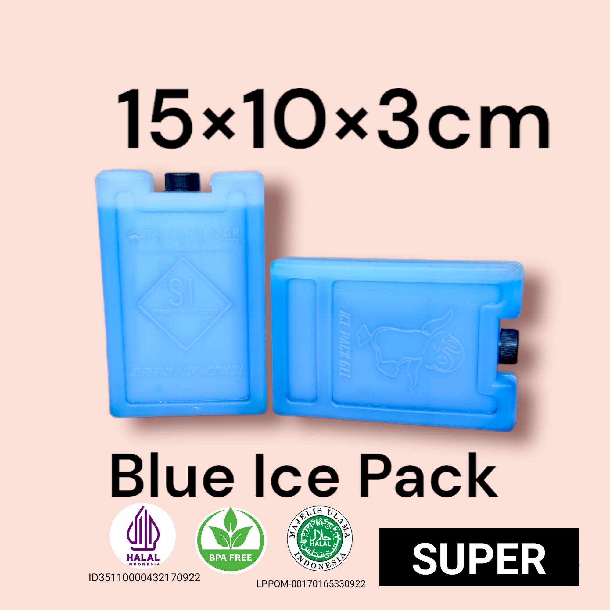 ice pack 15x10x3cm ice gel thermafreeze ice gel kipas ac angin air cooler pendingin asi