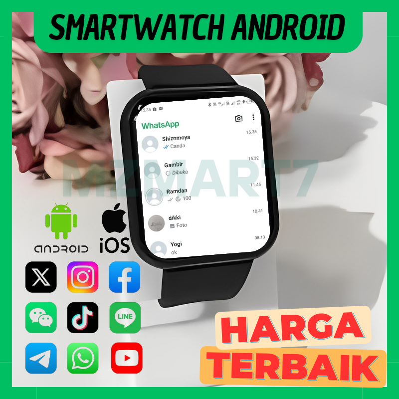 Spesial COD.. JAM Android IMO BISA W4 4G 5G Jam Tangan Pria Wanita Dewasa Wanita Anak Jam Tangan Aimo Jam Tangan Pintar Android Smartwatch aimo z1 z2 z4 z6 z09 Jam Custom Walpaper Terbaru 2025 Jam Tangan Aimoo Smartwatch Trendy Harga  67,000 rupiah*Gratis Ongkir