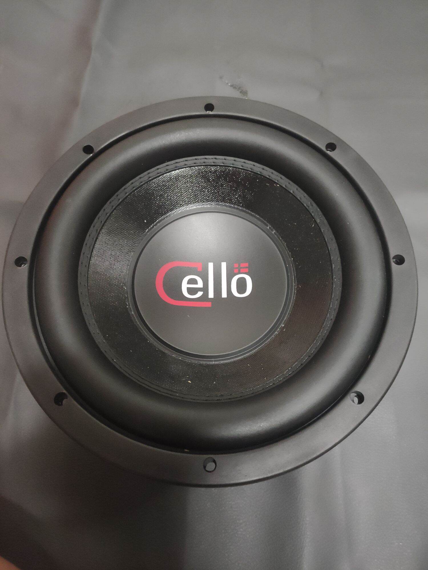 subwoofer cello 10 inch