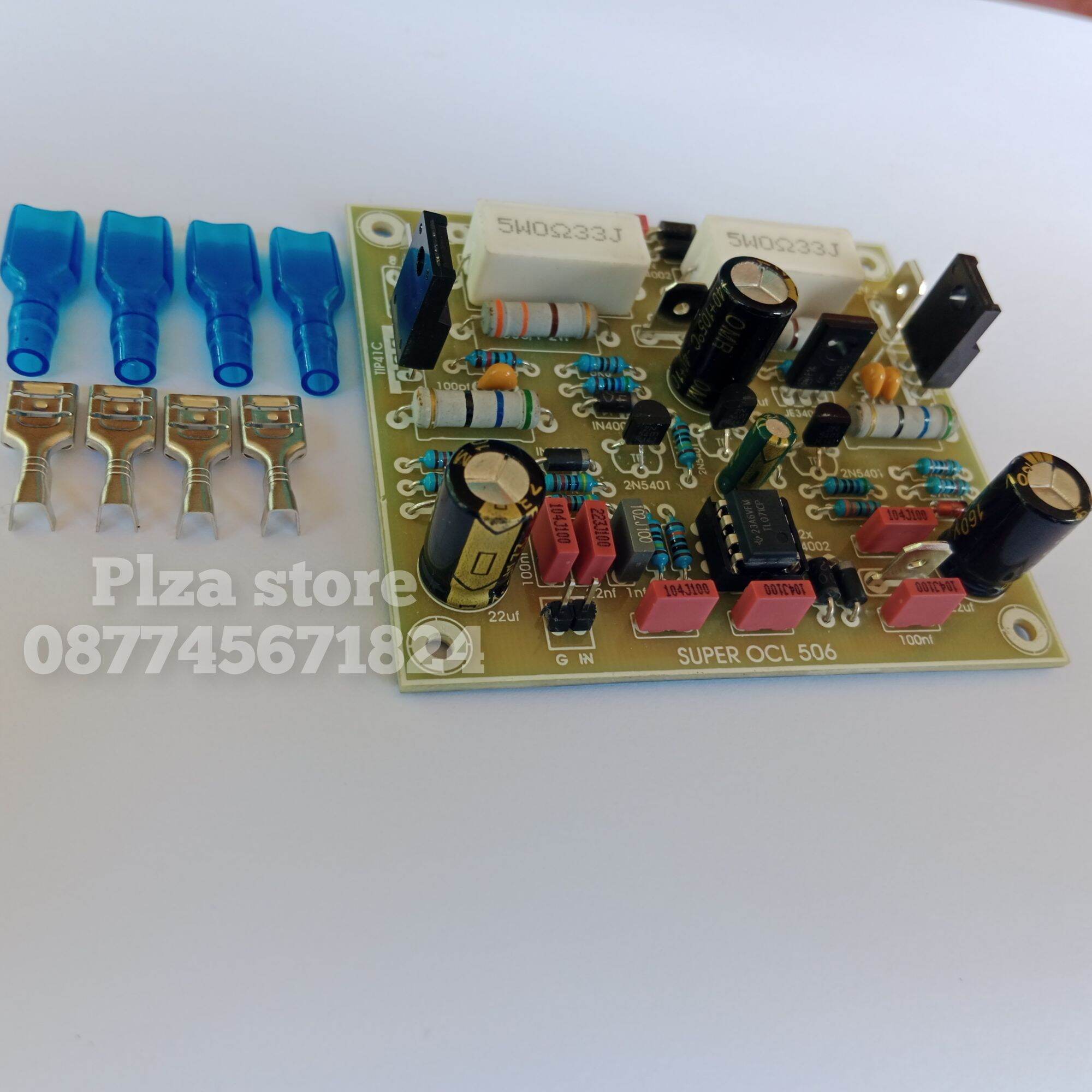 Driver power amplifier SOCL 506 Modif BALAP komponen ori Socl 506 modif