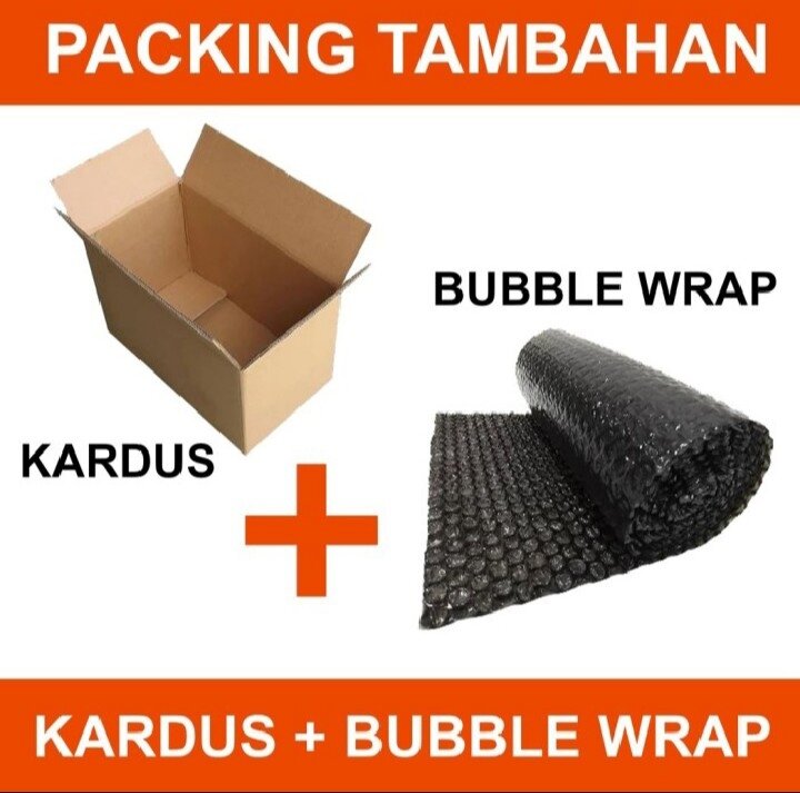 Dus Packing Tambahan+Bubble Wrap