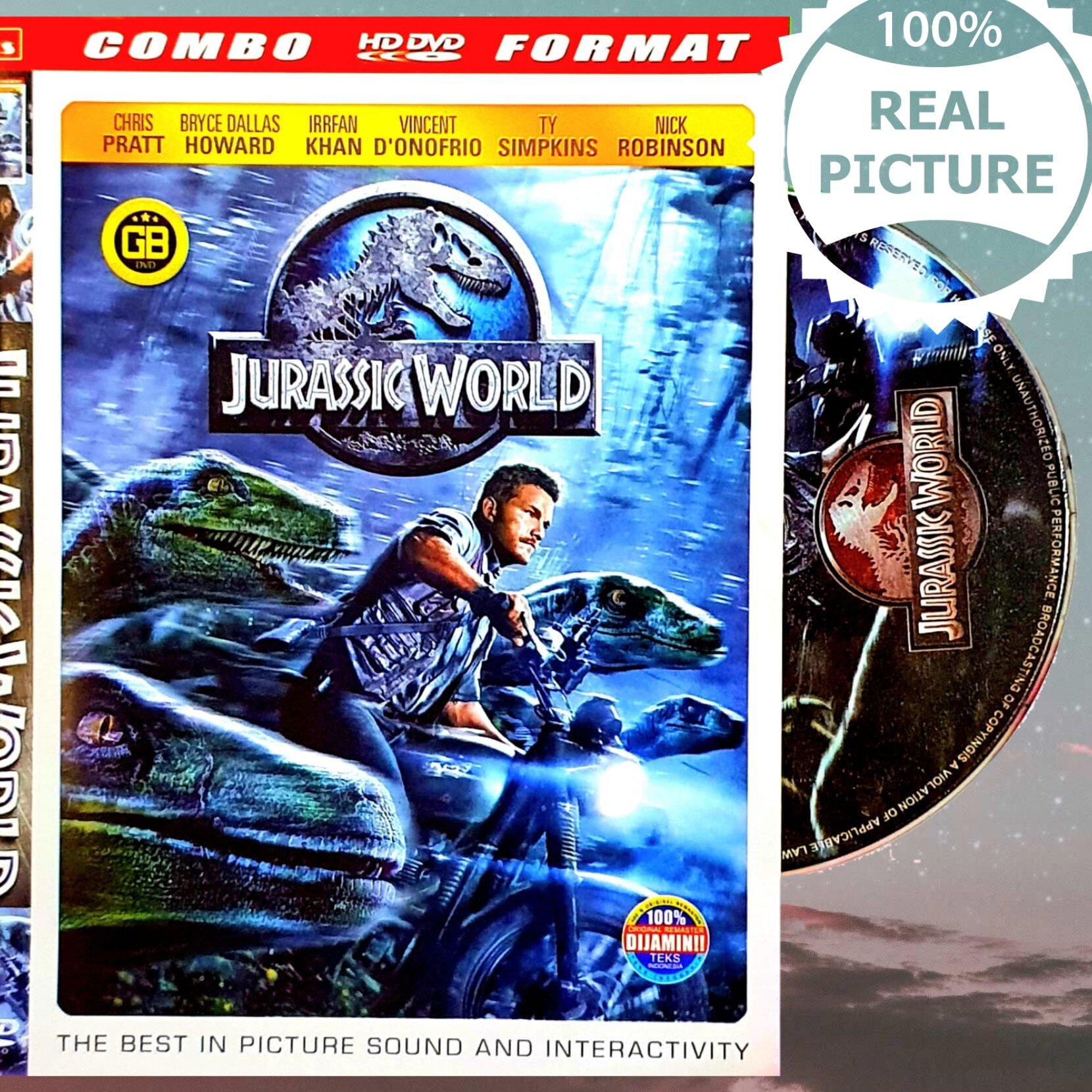 Kaset Dvd Film Jurassic World Sub Indo Kaset Dvd Film