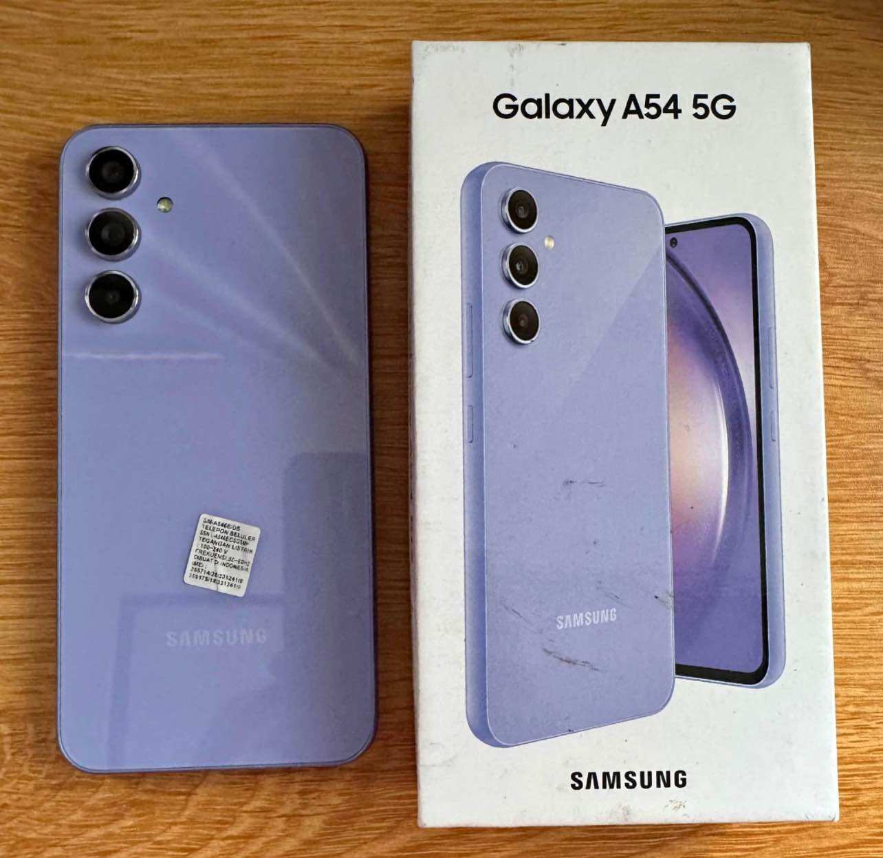 SAMSUNG A54 5G 8/256GB (SECOND TERMURAH BERKUALITAS DAN BERGARANSI) Harga 3,650,000 rupiah*Gratis Ongkir