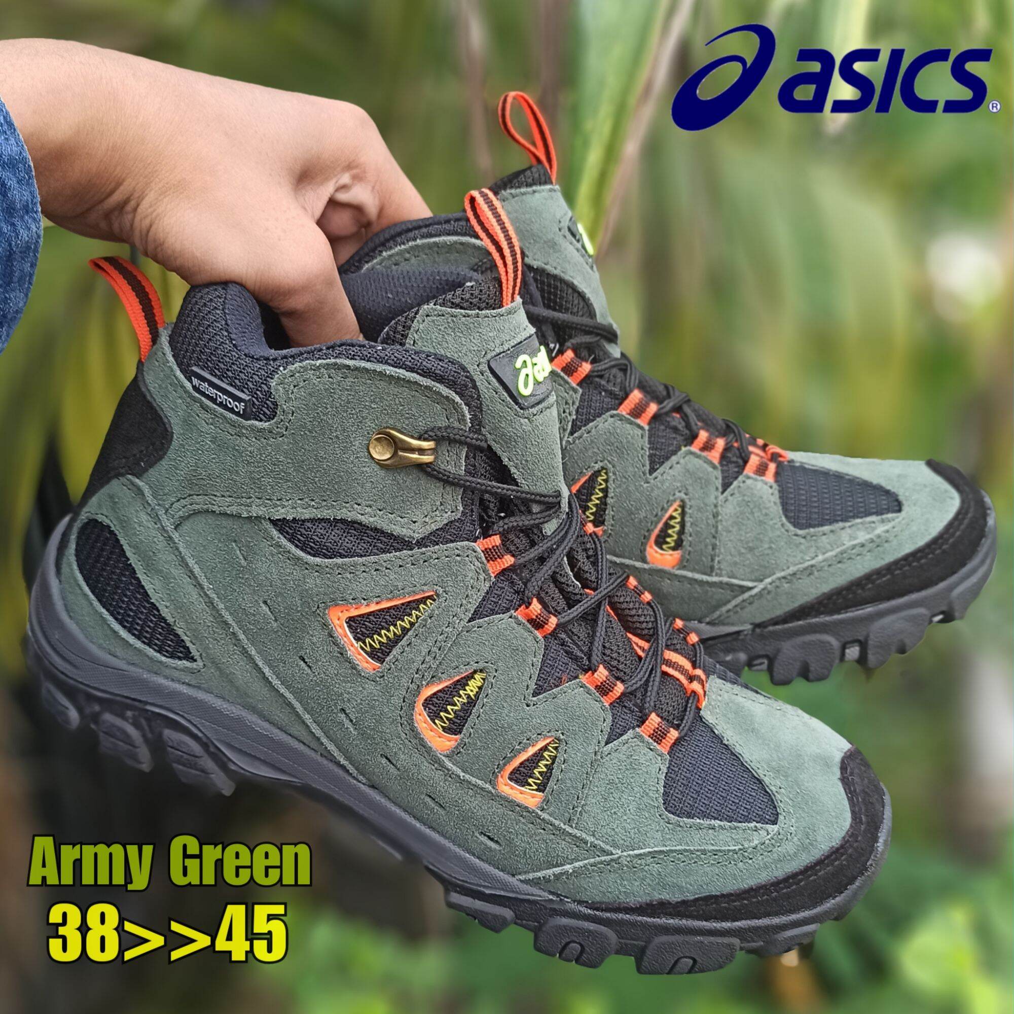 sepatu hiking asics gel tierra sepatu gunung pria waterproof