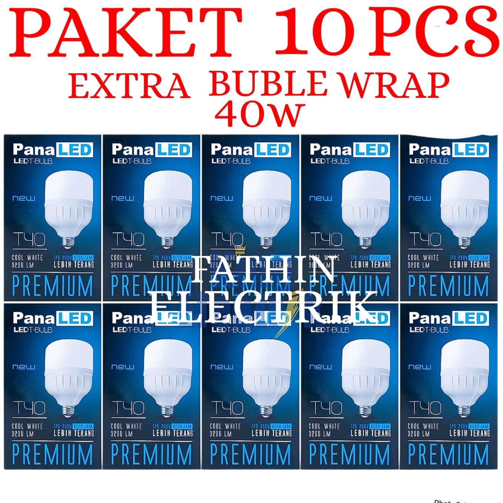BOHLAM LED PANALED PREMIUM PAKET 10 PCS