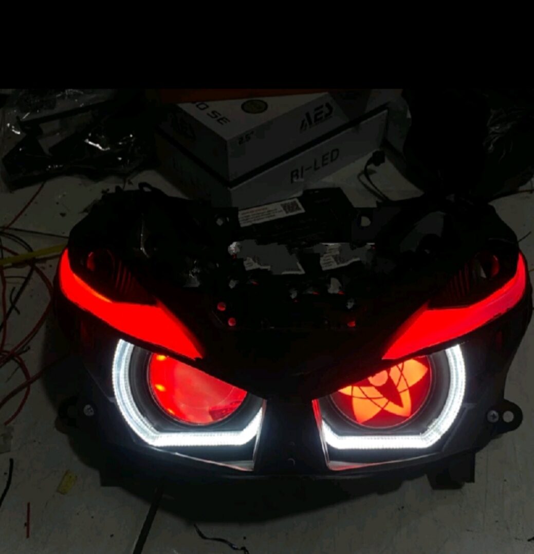 LED SARINGAN BILED TURBO SE 2,5INCH VARIO 125/150NEW PNP TINGGAL COLOK. 