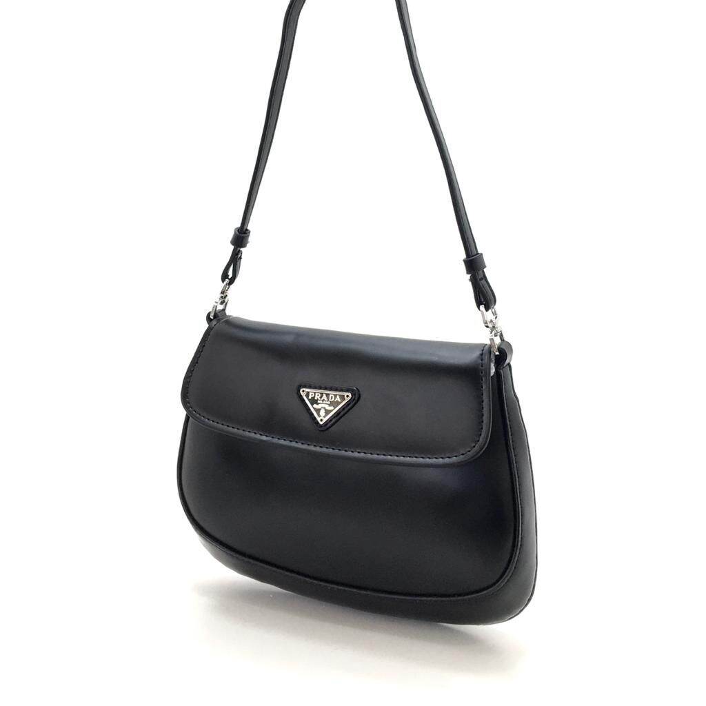 prada vinyl shoulder bag