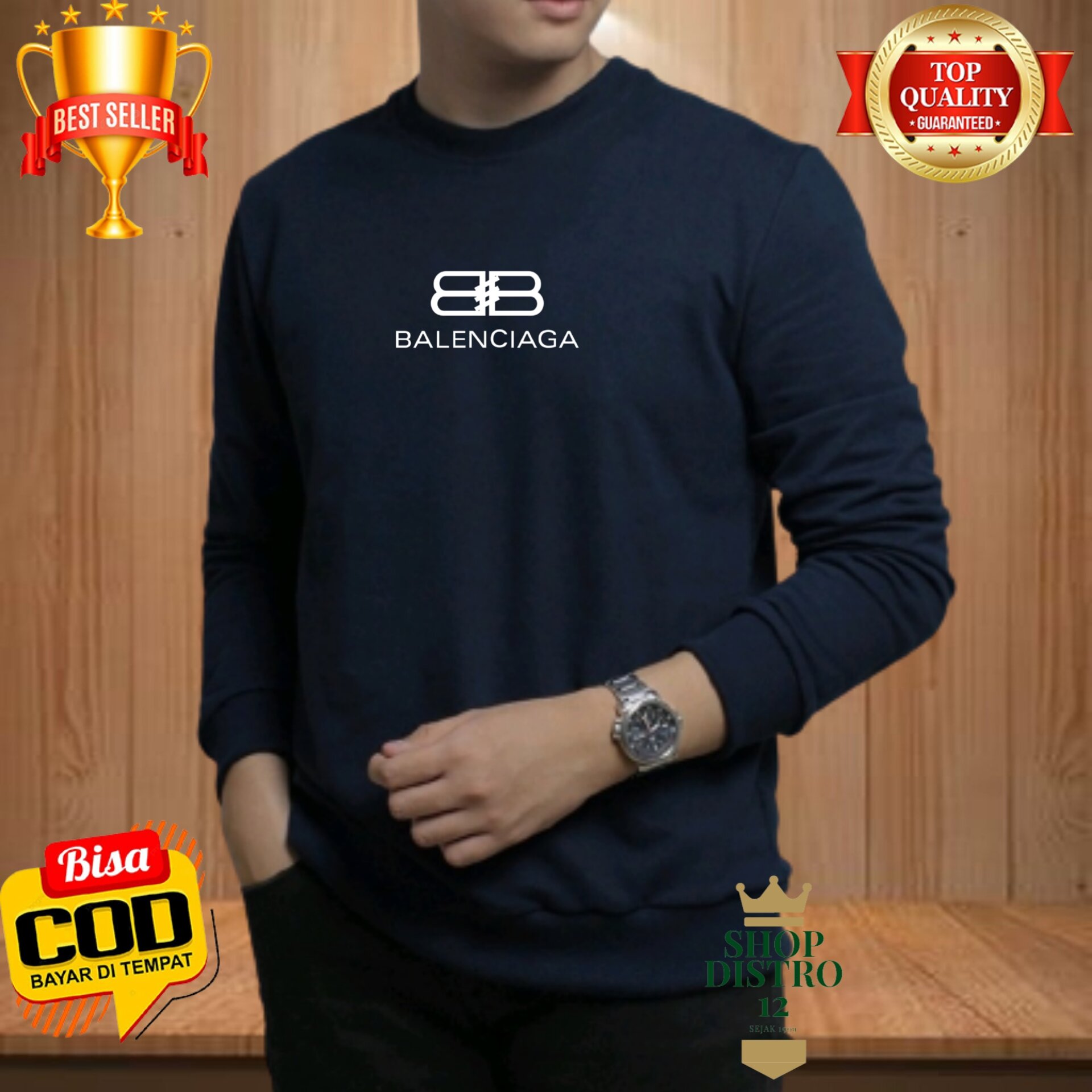 Russ Sweater Crewneck Autocracy Cream 
