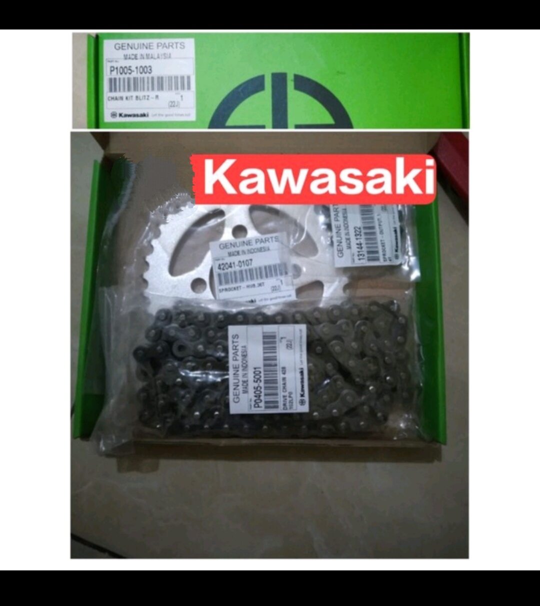 gir gear set Kawasaki Blitz r original Lazada Indonesia