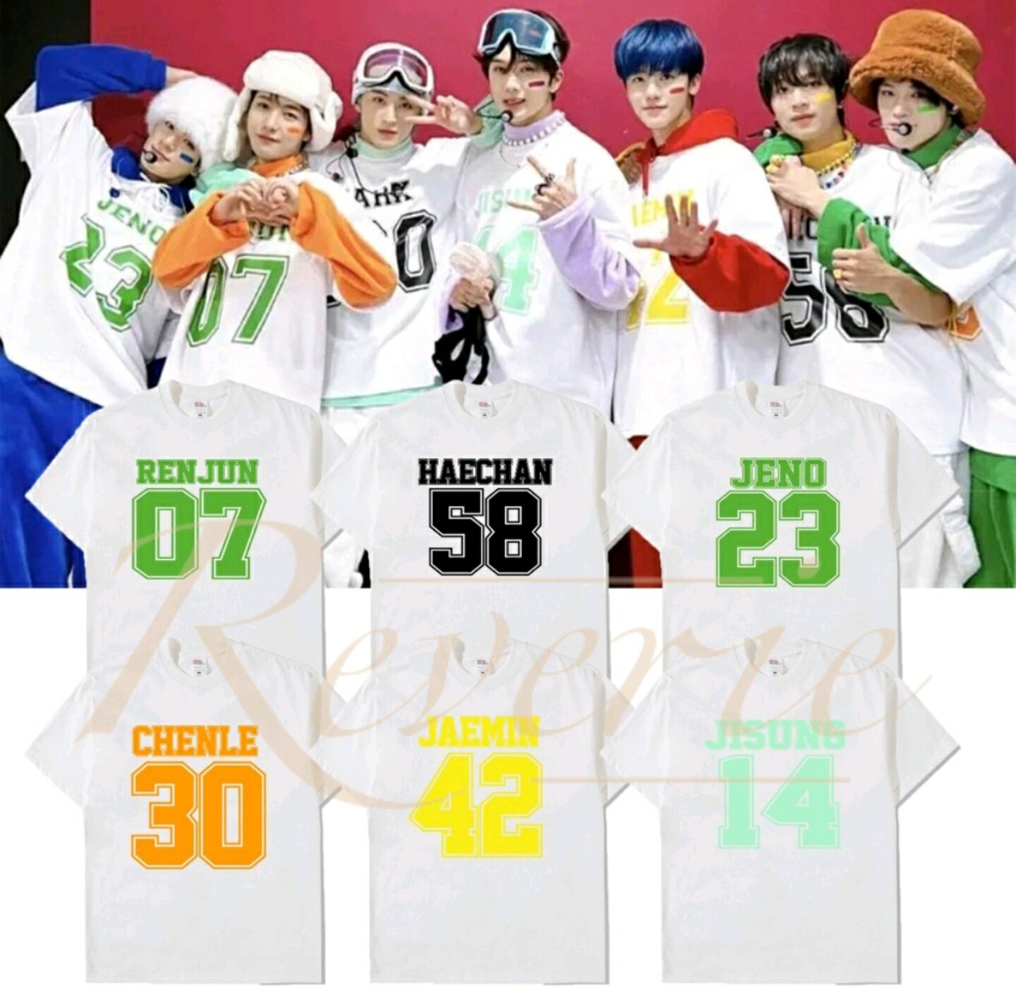BAJU KAOS TSHIRT NCT DREAM PERFORM EDITION CANDY WINTER ALBUM KPOP
