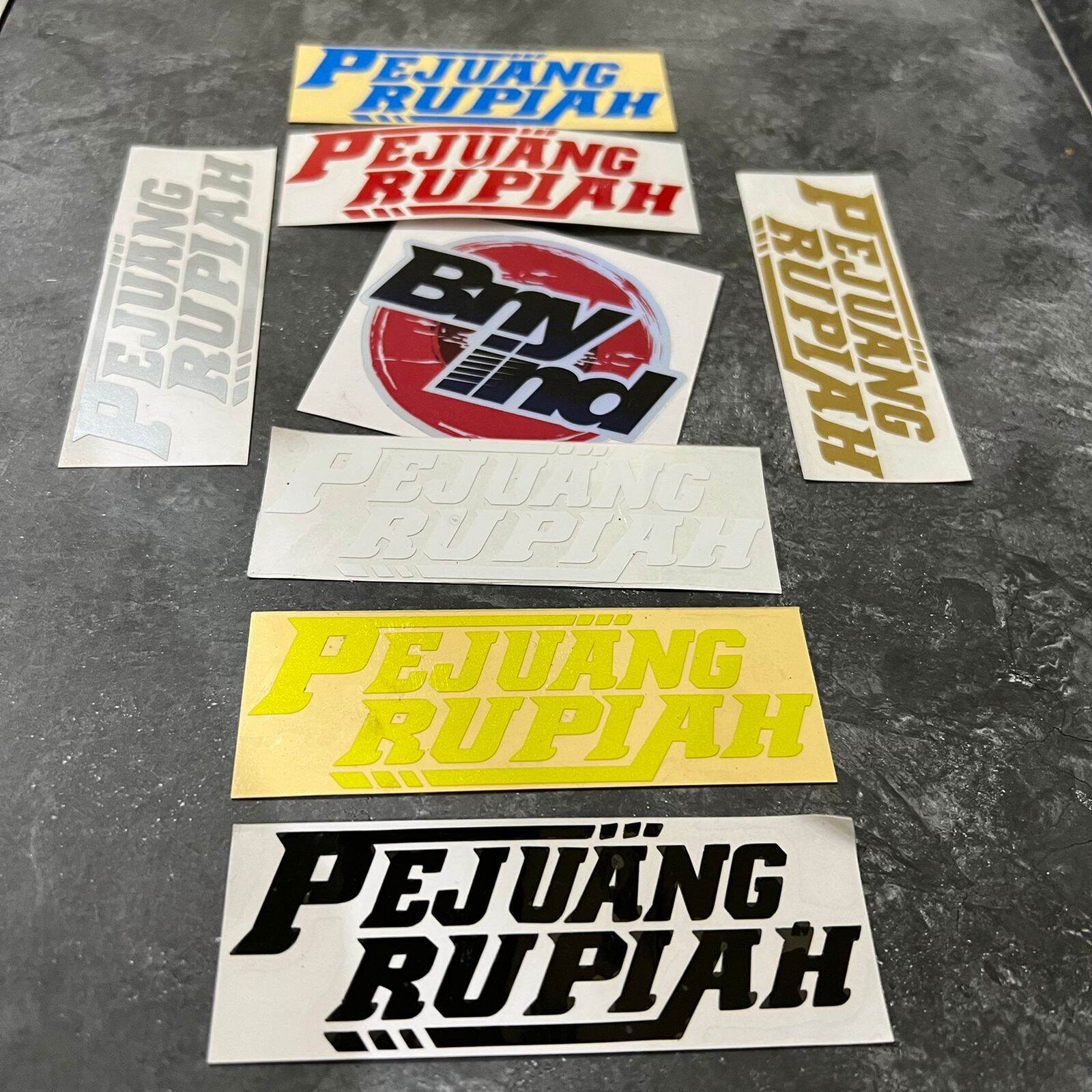 Sticker Pejuang Rupiah Cutting Lazada Indonesia