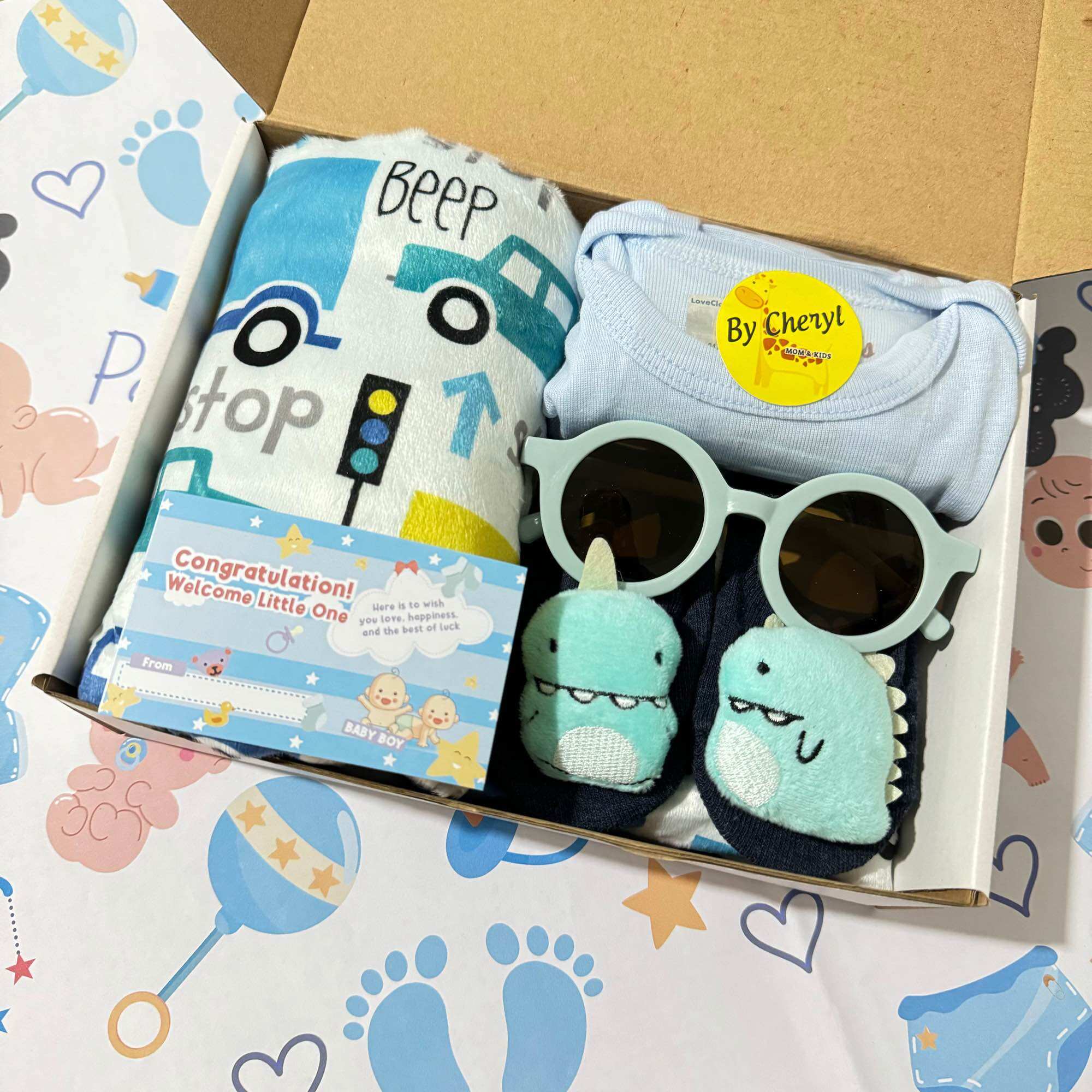 Hampers Bayi | Kado Lahiran | Hampers Baby Boy & Girl | Newborn Baby Gift Set