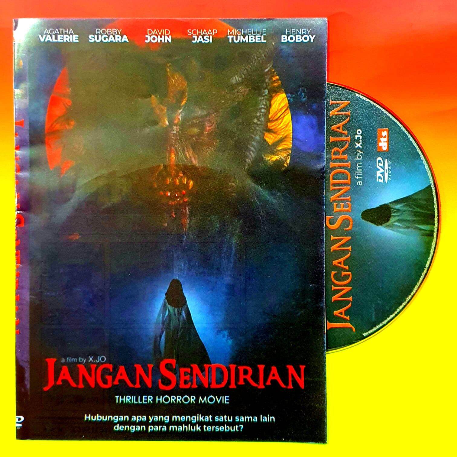 KASET DVD FILM HOROR INDONESIA TERBARU JANGAN SENDIRIAN-FILM HORROR