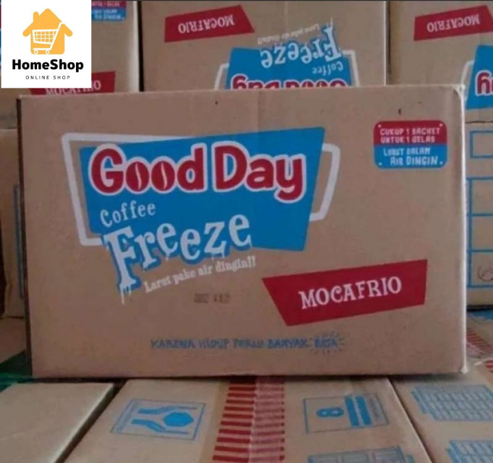 goodday　20箱 Good Day Coffee Freeze Mocafrio (120 sachet/30g/karton) Kemasan