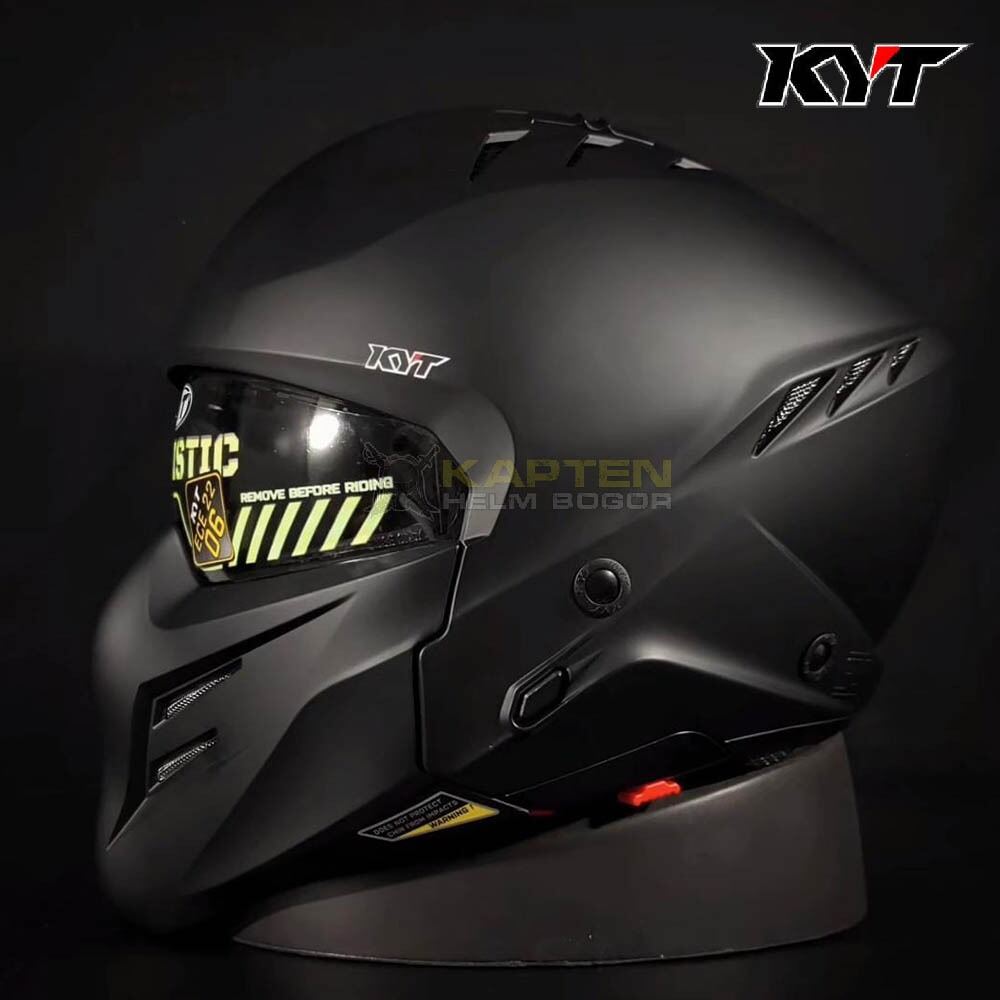 Helm KYT Ballistic Modular ORIGINAL 2024 ECE 2206 Standar Eropa Harga 1,394,400 rupiah*Gratis Ongkir