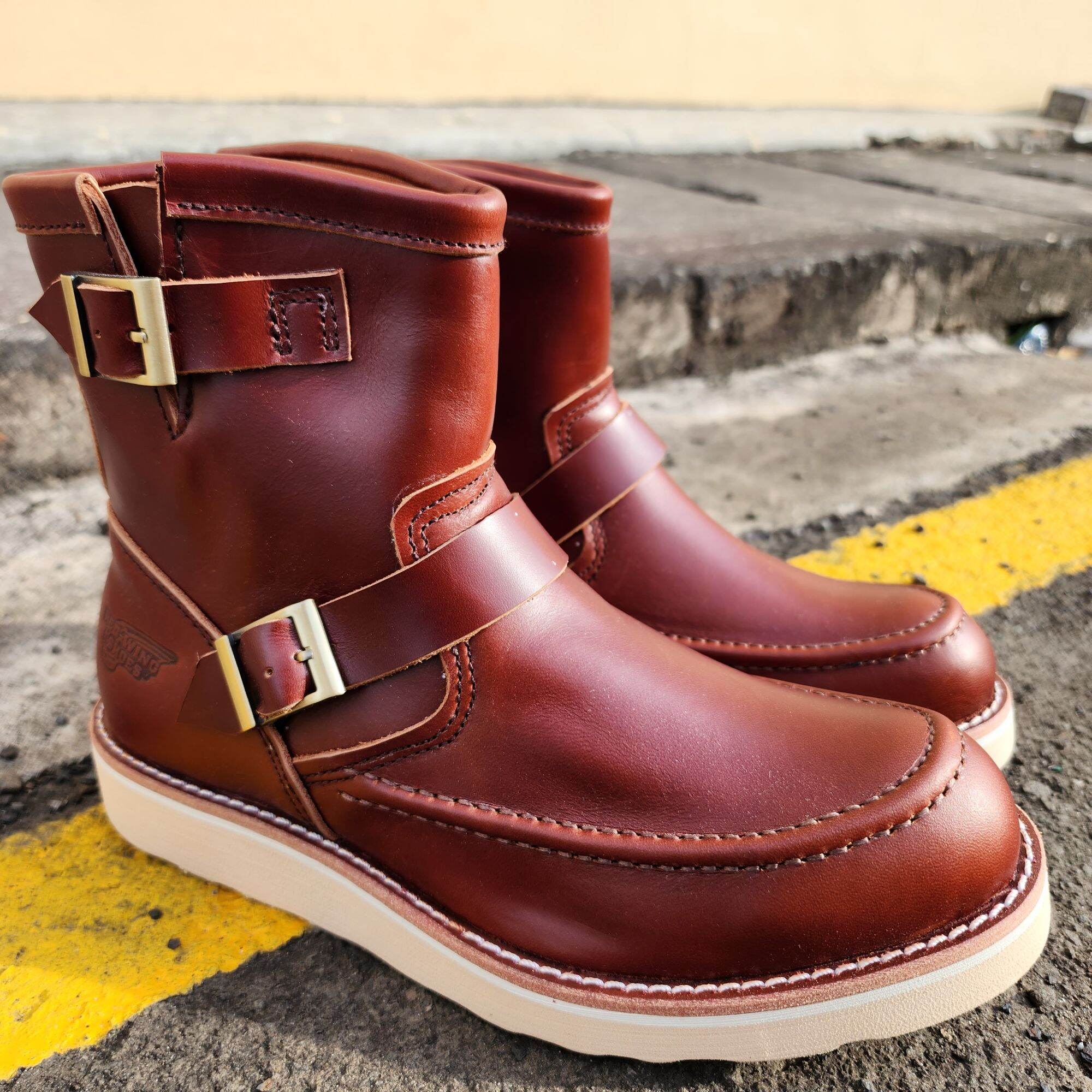 Sepatu boot hot sale red wing