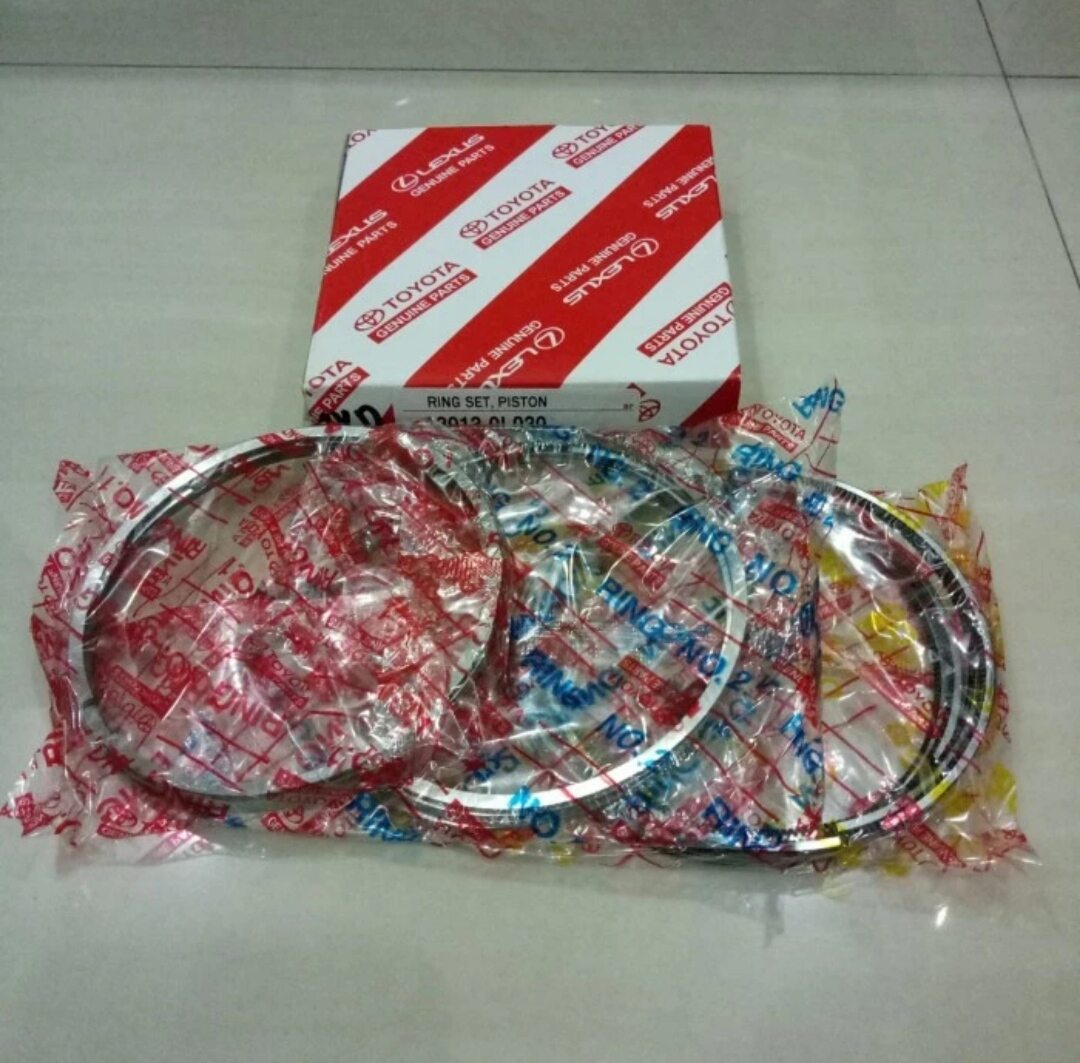ring piston ring seher fortuner hilux 3.0 vigo mesin 1kd original Harga 840,000 rupiah*Gratis Ongkir