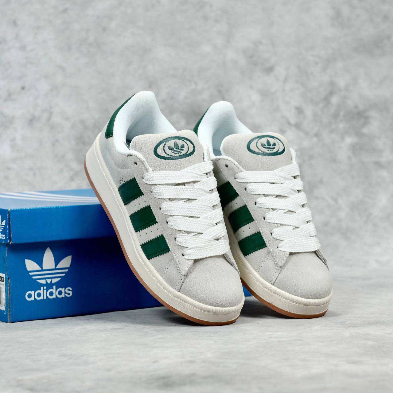 adidas gazelle silver green womens Campus ADV – Premier