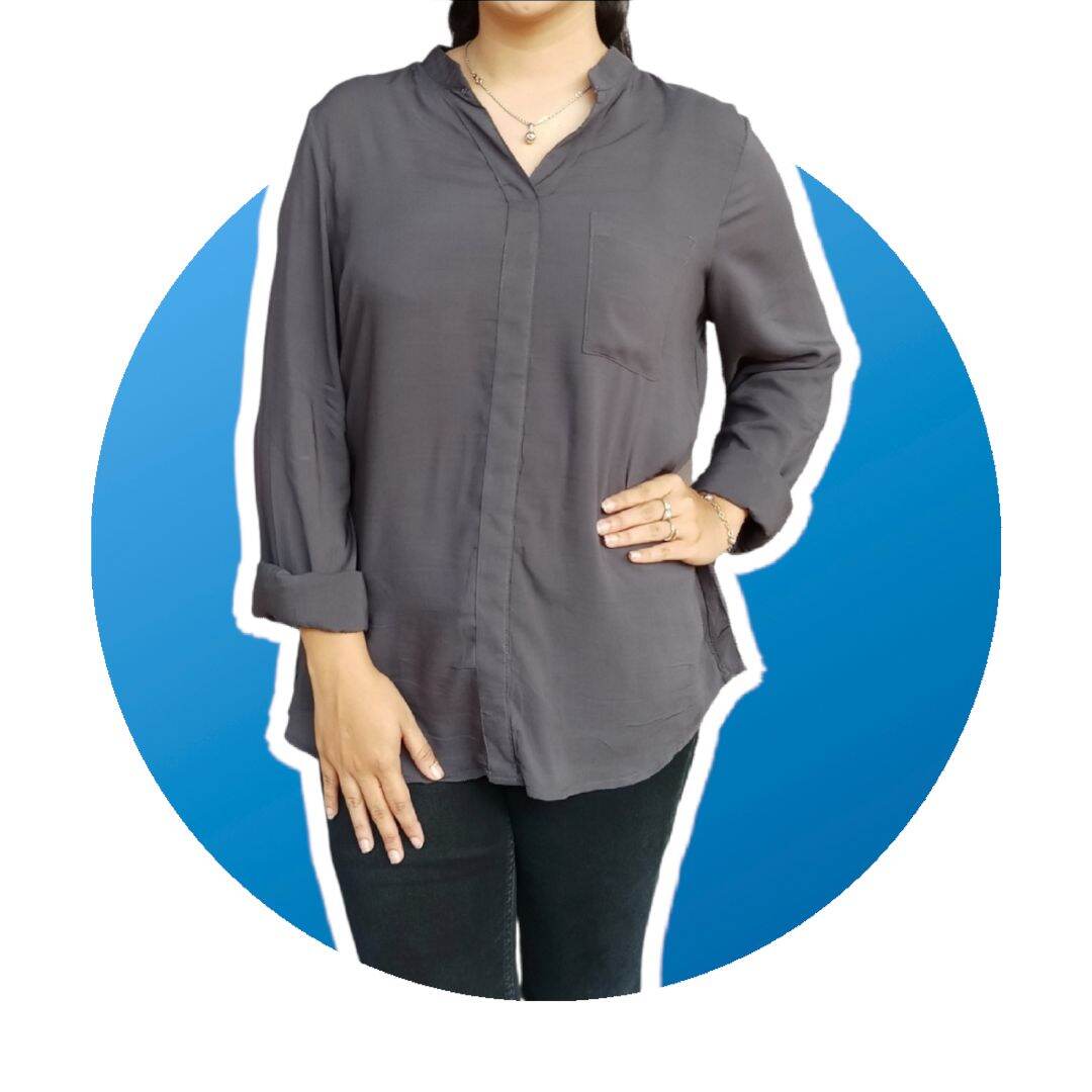 Lazada Indonesia - TOM TAILOR – baju wanita atasan wanita – baju atasan wanita – atasan wanita terbaru 2021 kekinian – baju wanita terbaru 2021 kekinian viral – baju wanita lengan panjang – blouse wanita blus wanita- kemeja wanita lengan panjang – kemeja wanita terbaru 20