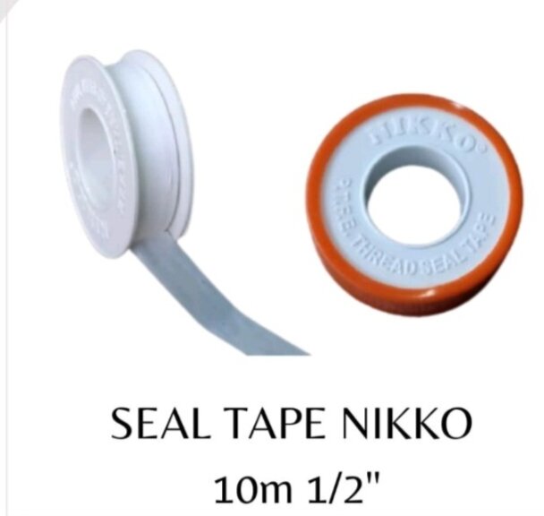 SEAL TAPE NIKKO PEREKAT SAMBUNGAN PIPA METAL PLASTIK PARALON PRALON ...