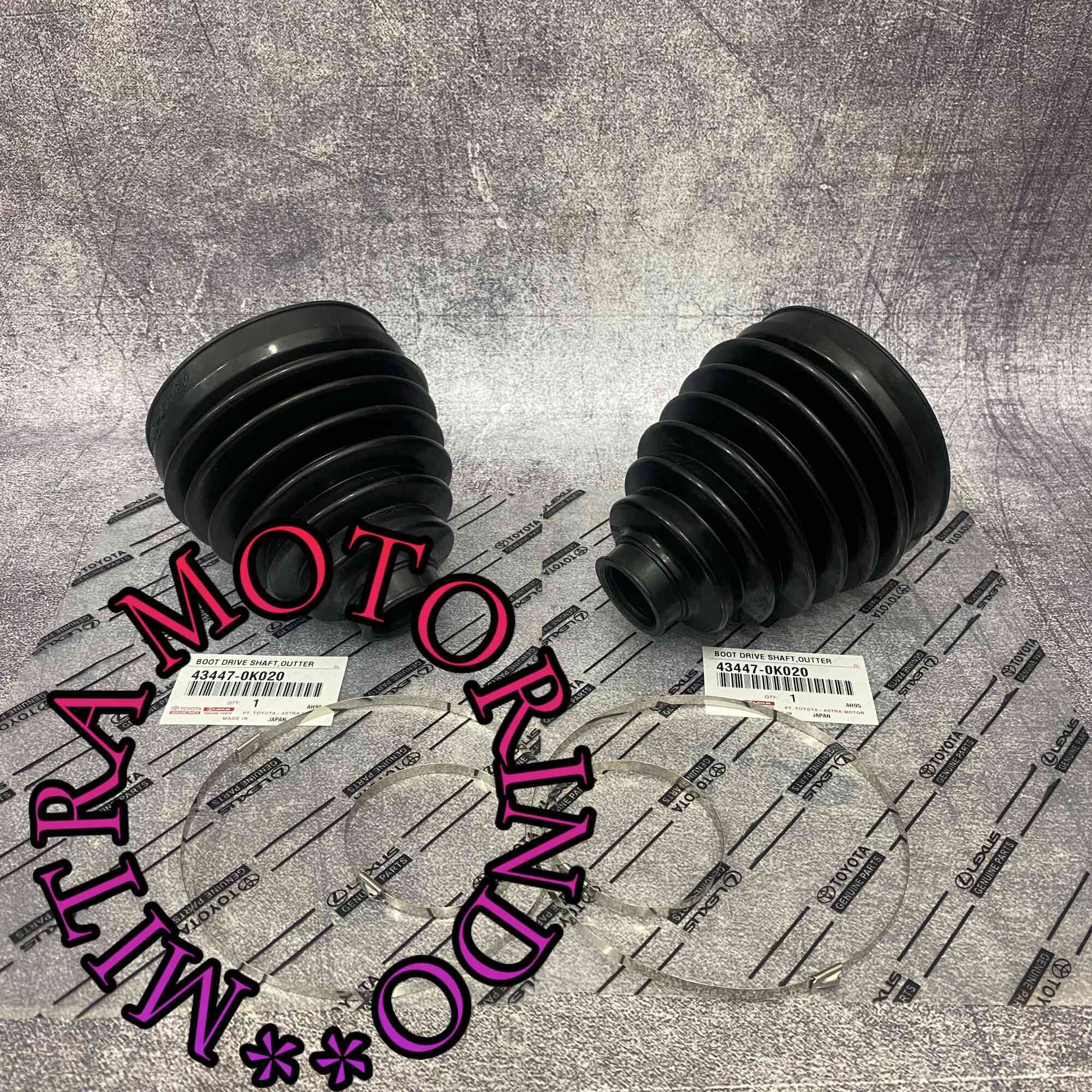 Boot drive shaft depan luar Fortuner Hilux 2.5cc/3.0cc 43447-0K020 (Premium) Harga  60,000 Ringgit*Penghantaran Percuma
