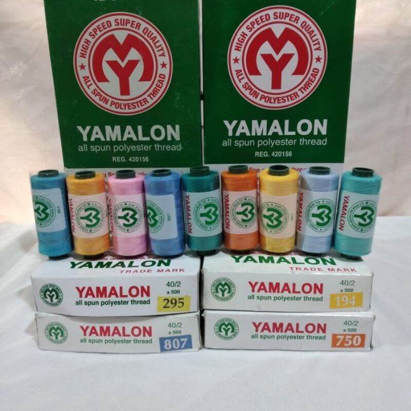 Benang orbras / Yamalon 40/2 500 yard 1 lusin( isi 12pcs) benang yalamon mini 1 lusin 12 pcs benang jahit